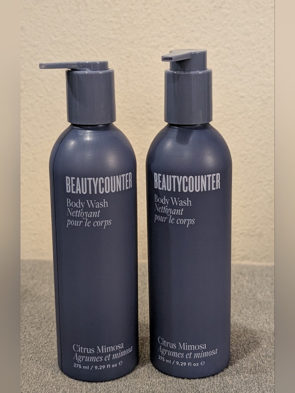 2 BeautyCounter Citrus Mimosa Body Wash Discontinued